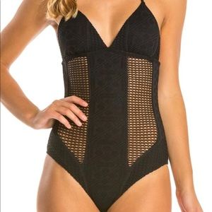 New Vitamin A Esperanza One-Piece Swimsuit Black